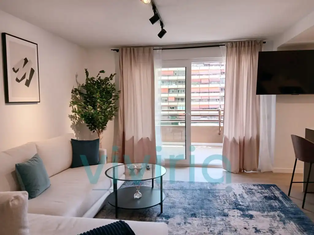Sala de estar de Piso en venta en Valencia con Aire acondicionado, Jardín privado y Terraza