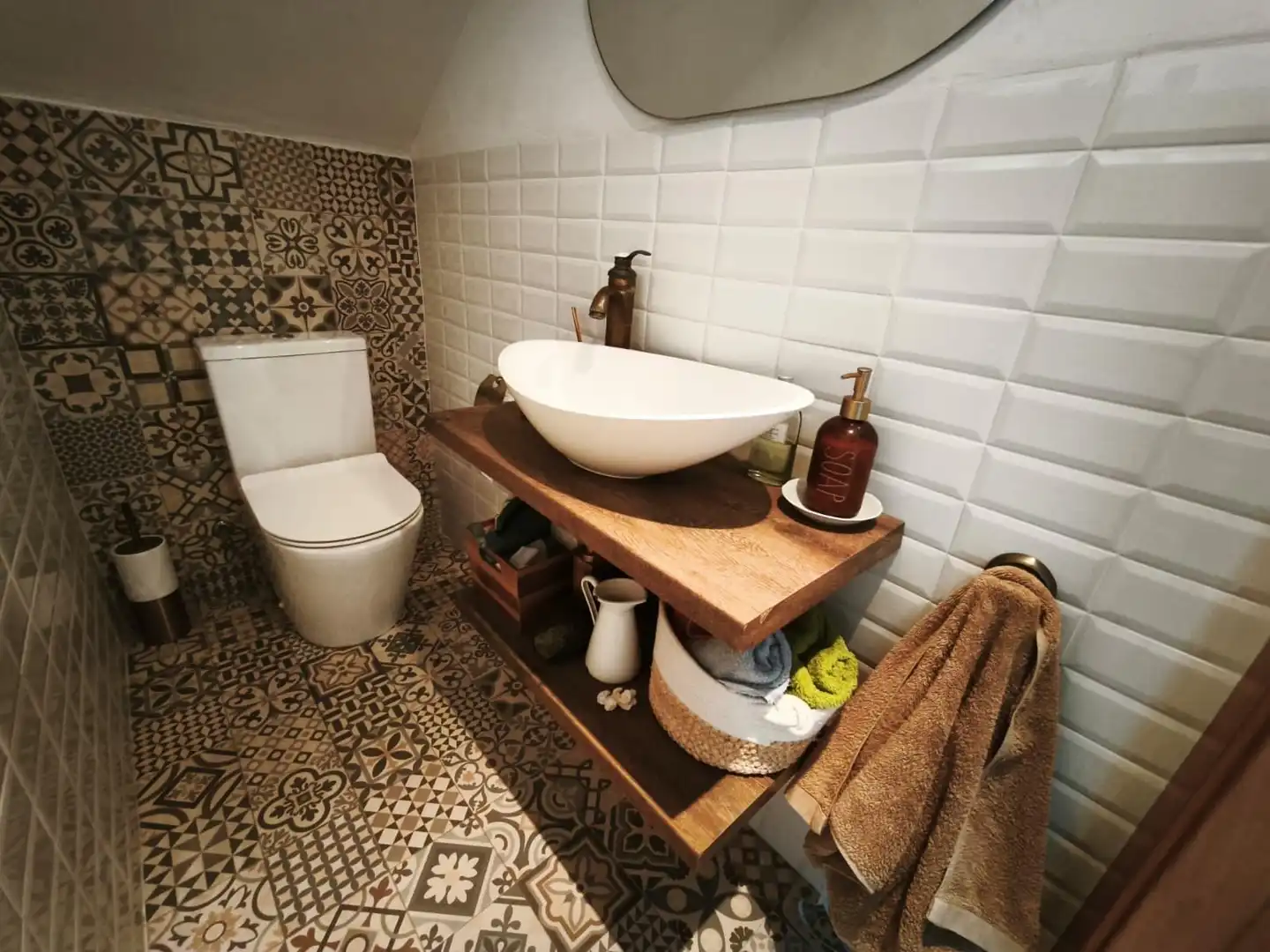 Bathroom of Duplexes for sale in Benidorm  with Air Conditioner, Terrace and Community pool