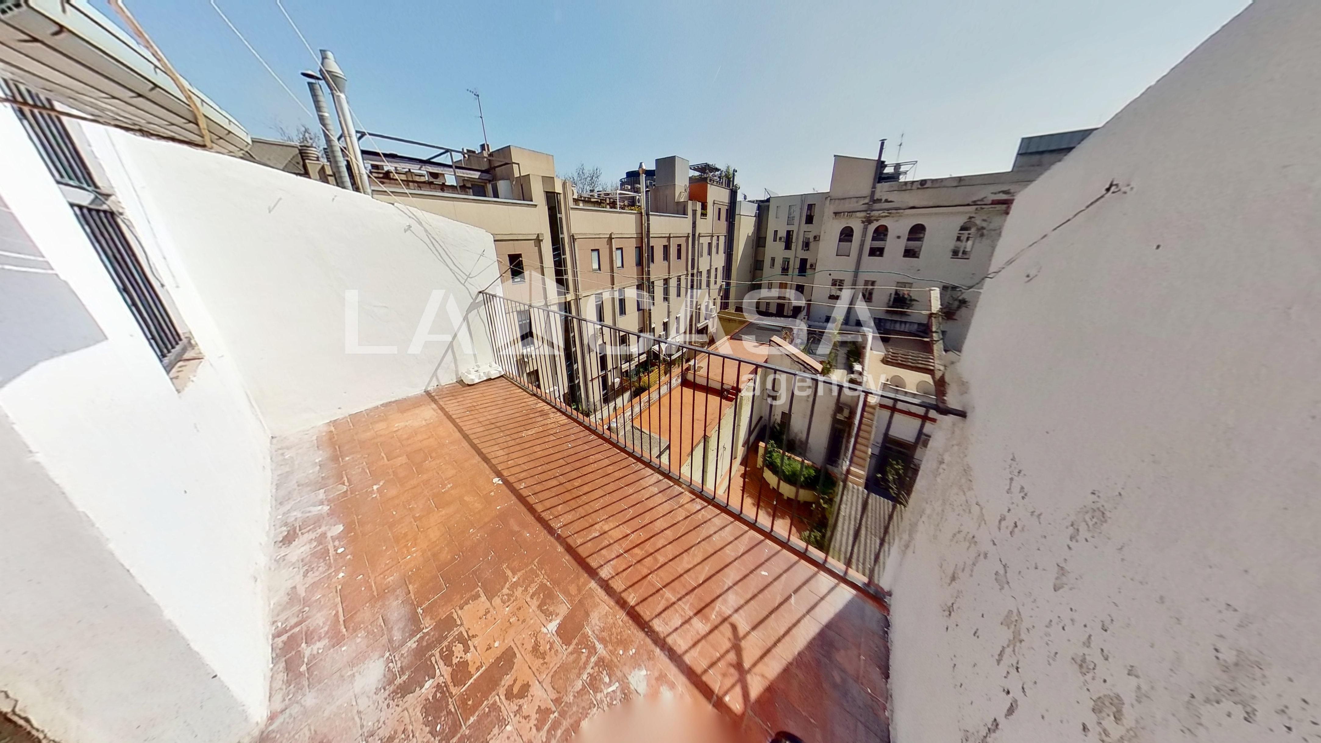 Terraza de Ático en venta en  Barcelona Capital
