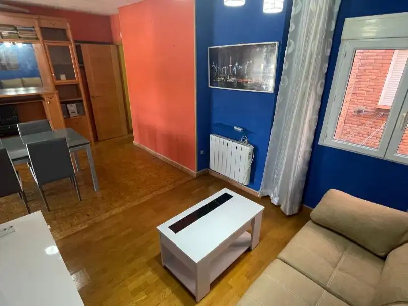 Wohnzimmer von Wohnung zur Miete in Valladolid Capital mit Balkon
