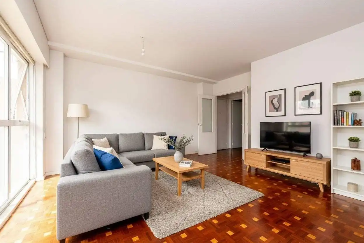 Living room of Flat for sale in A Coruña Capital   with Storage room