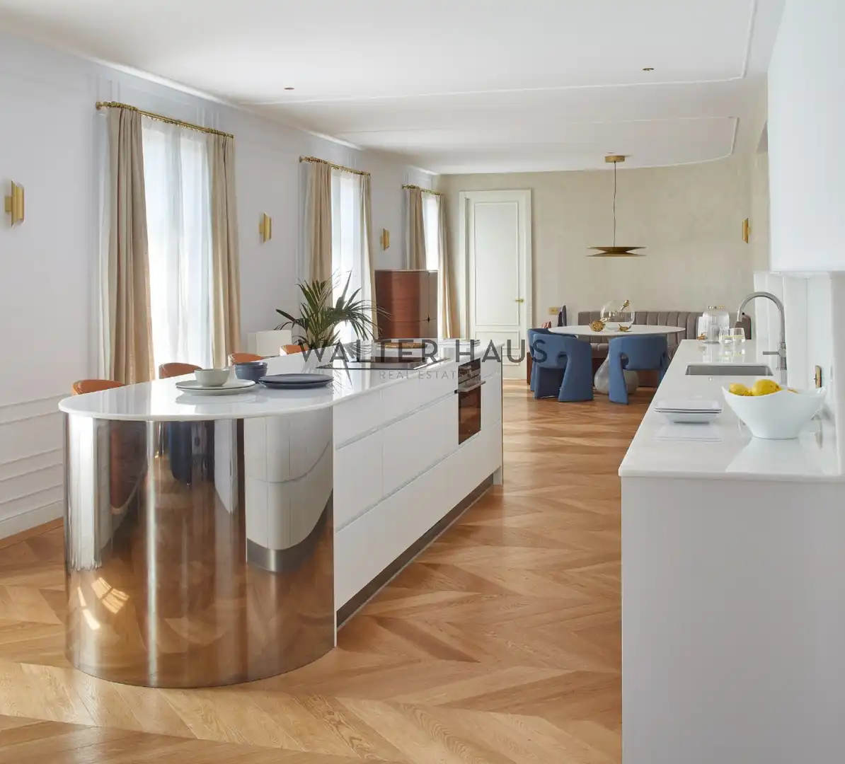 Cuina de Dúplex en venda en Barcelona amb Aire condicionat, Calefacció i Terrassa