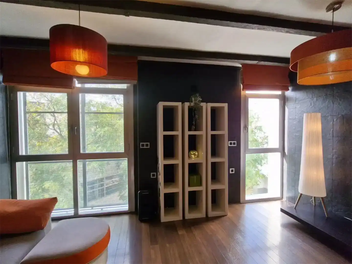 Wohnzimmer von Wohnung zur Miete in  Sevilla Capital mit Klimaanlage