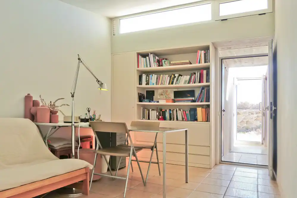 Sala de estar de Casa adosada en venta en Alicante / Alacant con Aire acondicionado, Jardín privado y Terraza