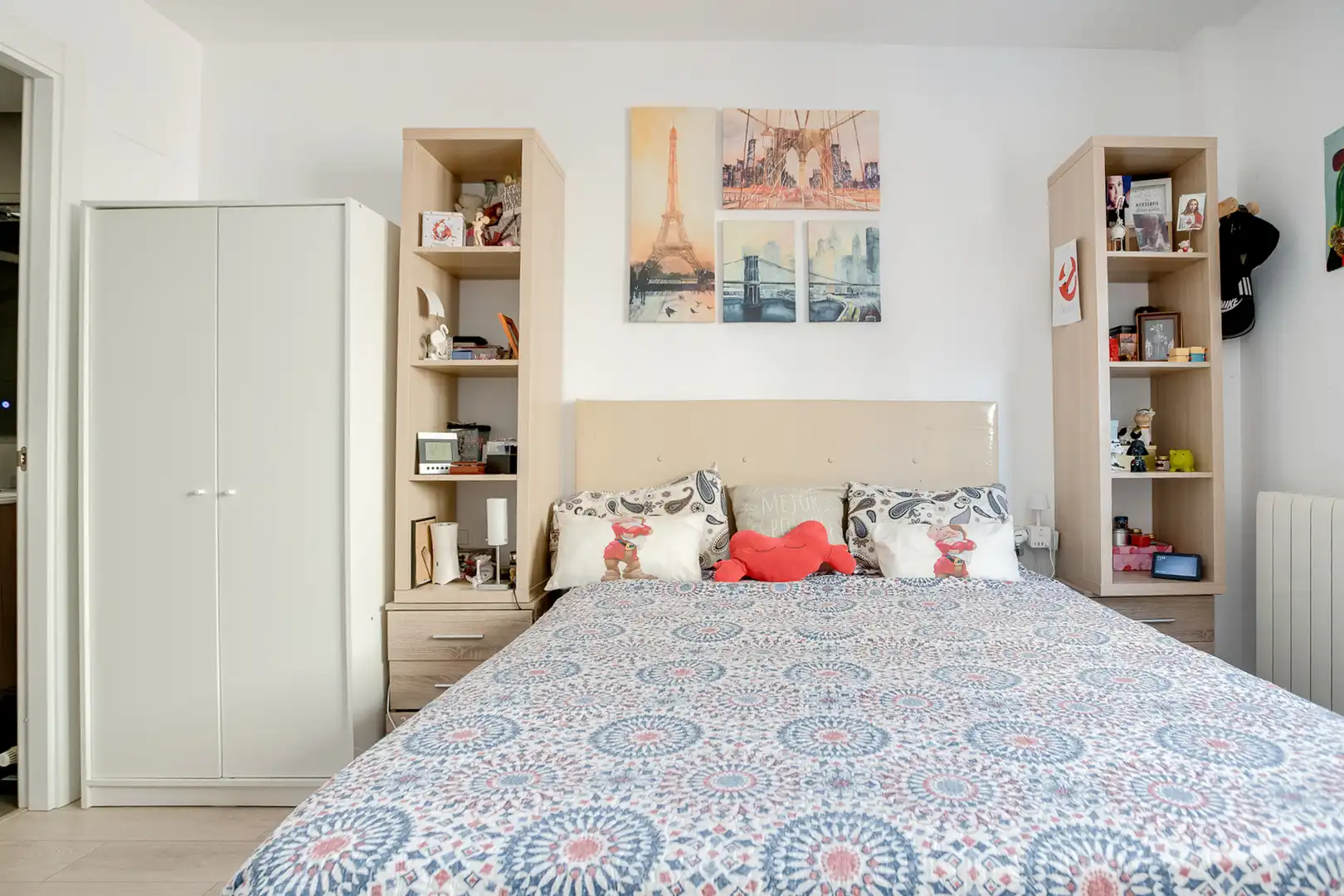Bedroom of Flat for sale in Badalona  with Heating, Swimming Pool and Balcony