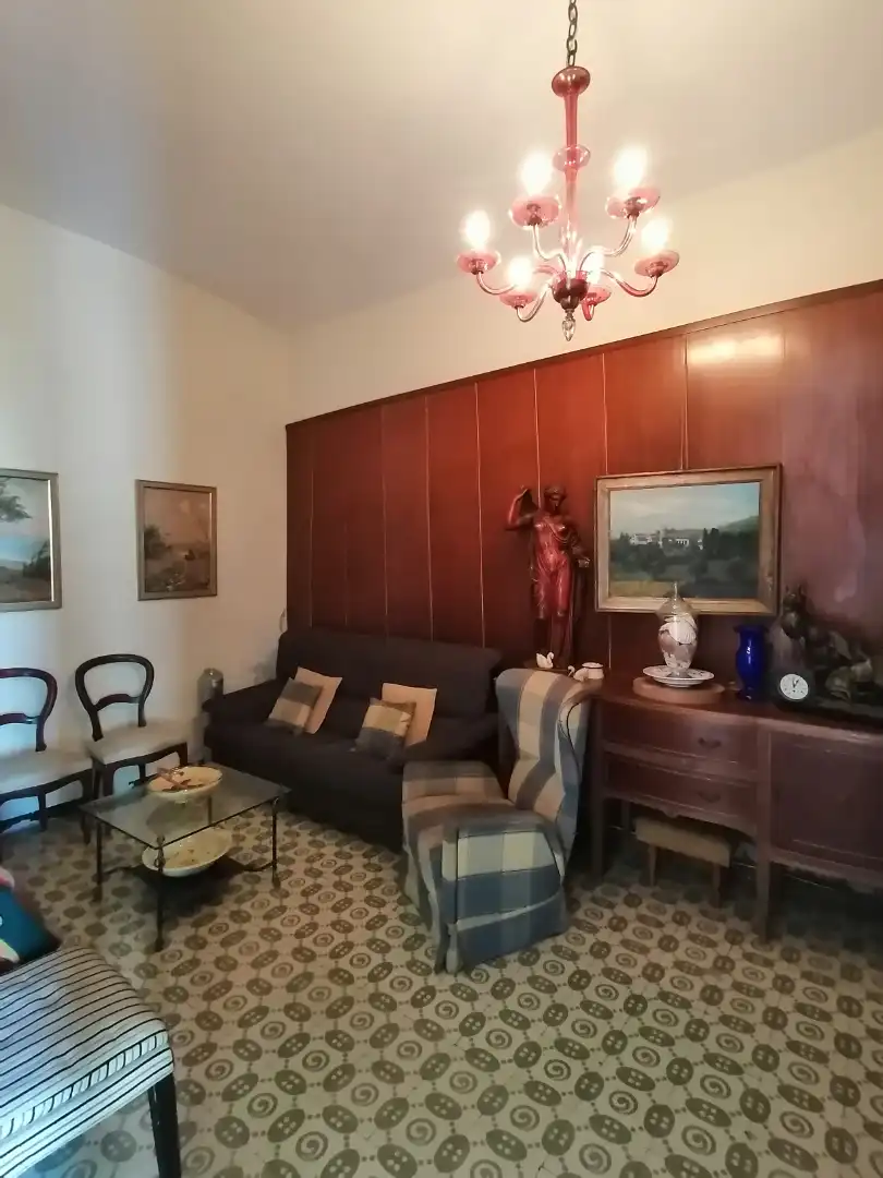 Sala d'estar de Casa adosada en venda en Vilassar de Mar amb Jardí privat, Terrassa i Forn