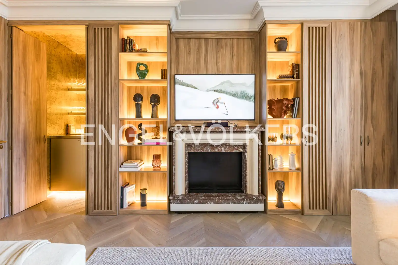 Sala de estar de Apartamento de alquiler en Rivas-Vaciamadrid con Aire acondicionado, Calefacción y Amueblado