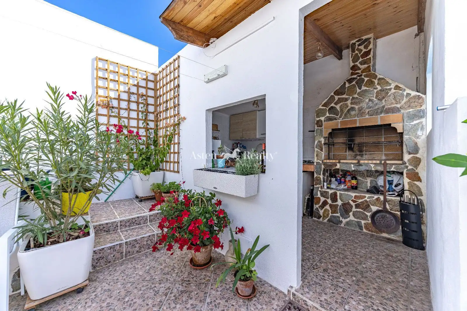 Terraza de Casa o chalet en venta en Centro