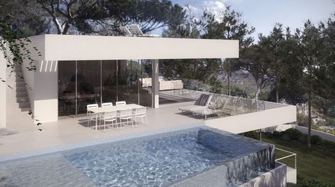 Parcela con vistas al mar y licencia de obra en venta en Camp de Mar, Mallorca