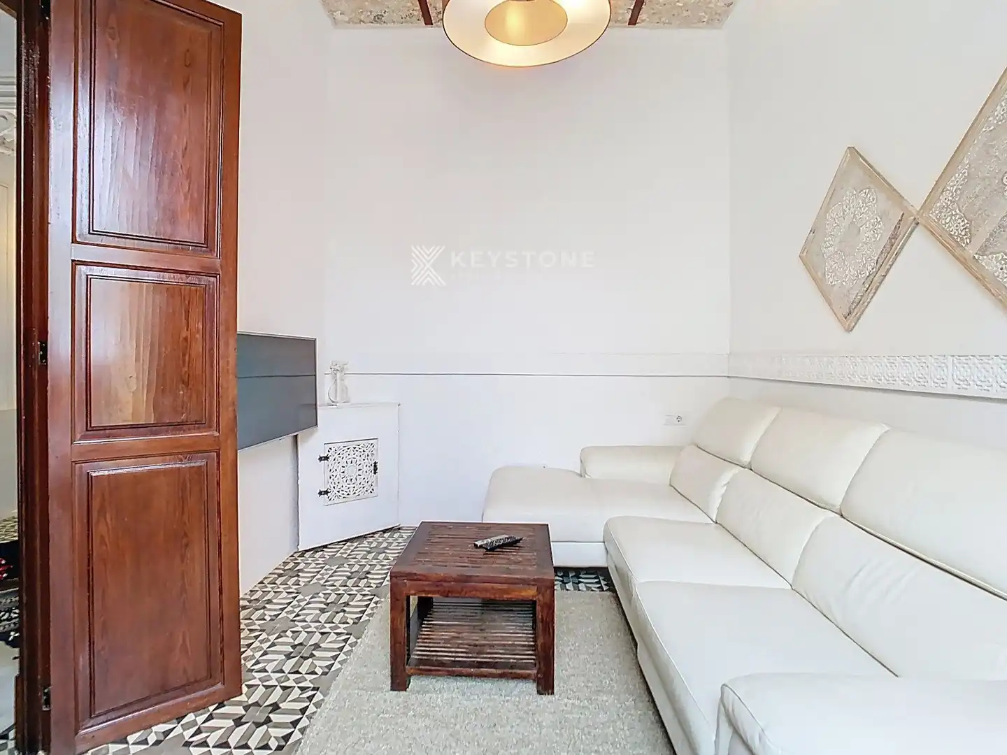 Living room of Houses for sale in Santa Margalida  with Air Conditioner, Terrace and Storage room