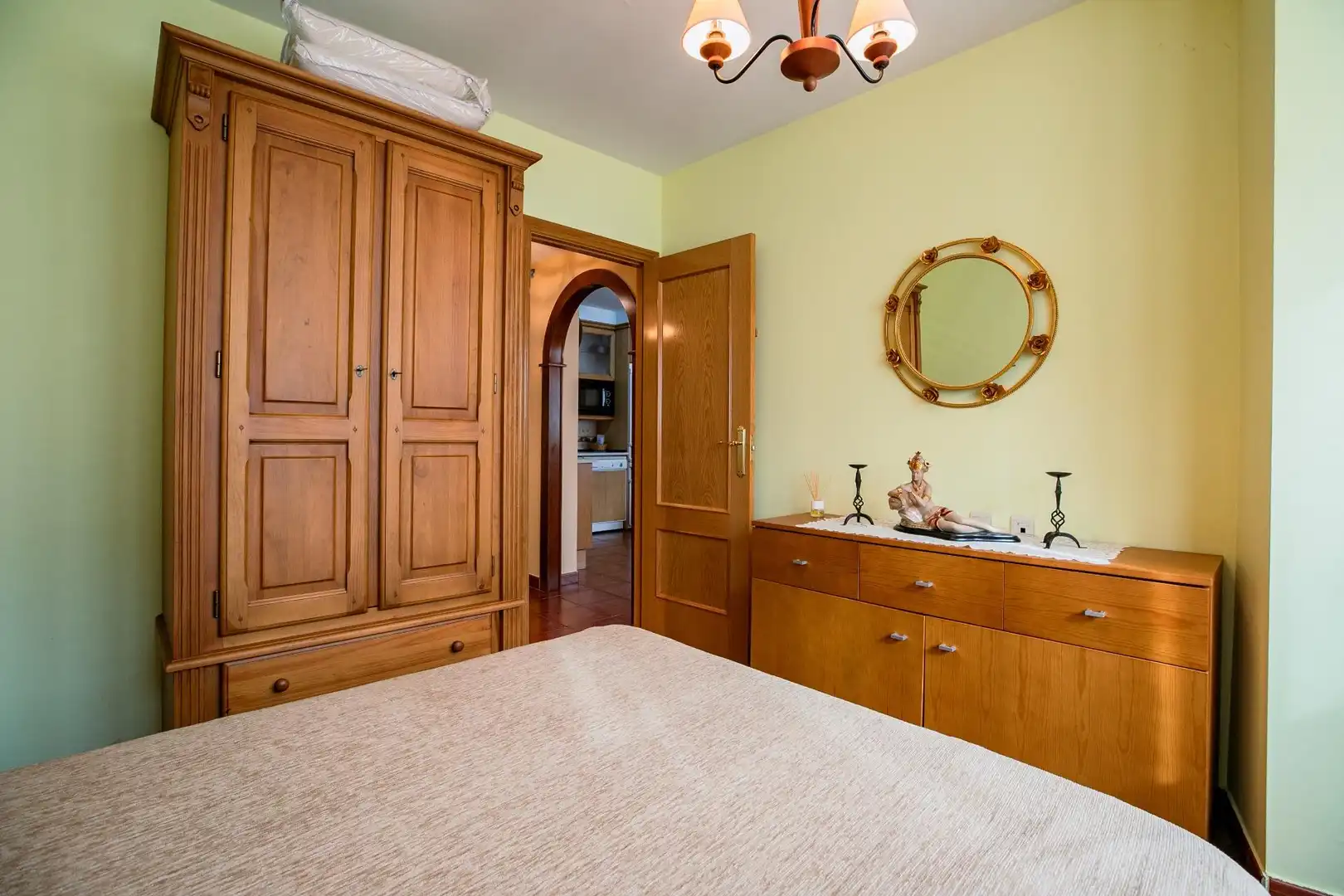 Bedroom of Flat for sale in Biescas  with Heating and Furnished