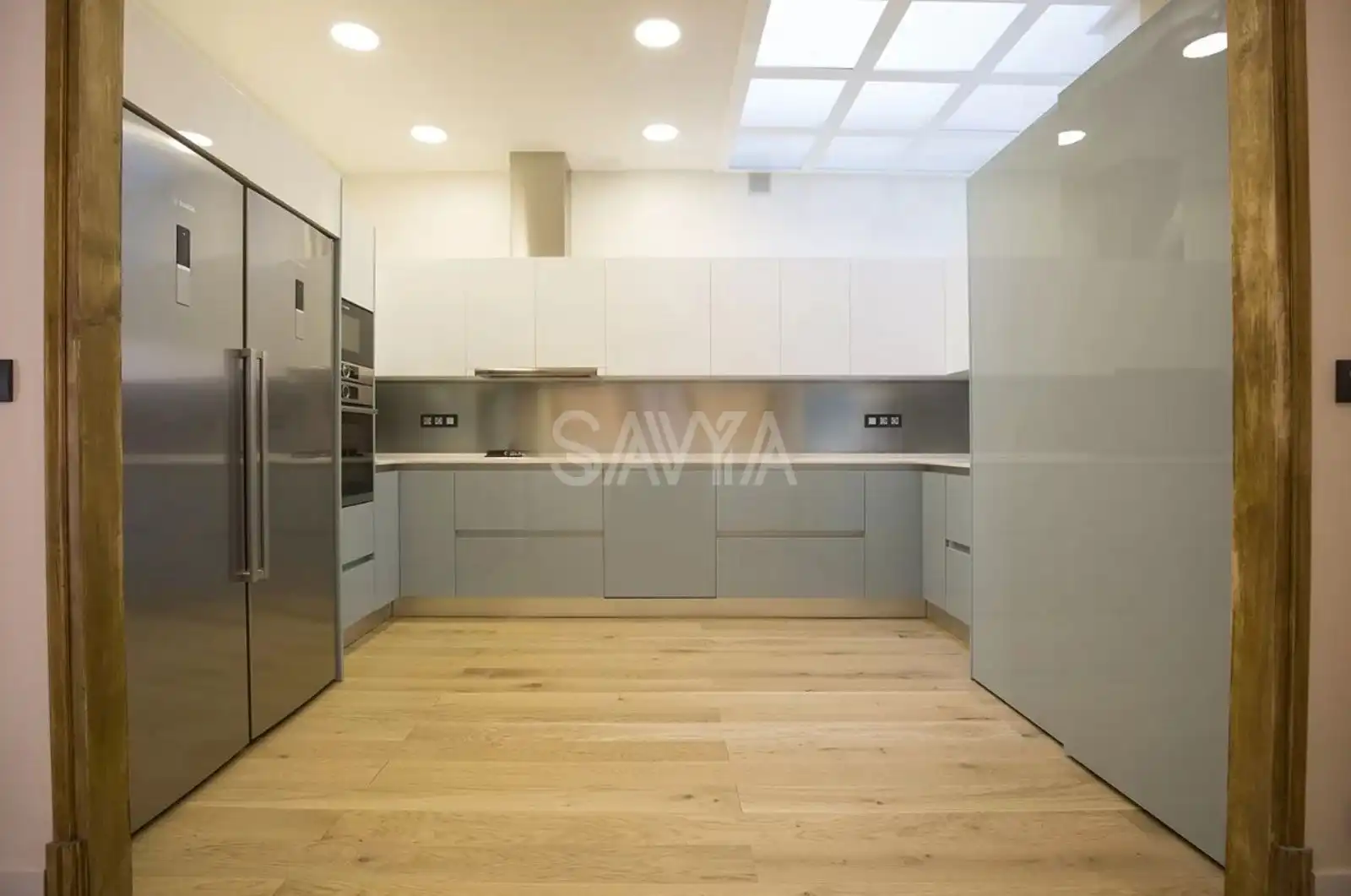 Cocina de Piso de alquiler en Población de Arroyo con Piscina
