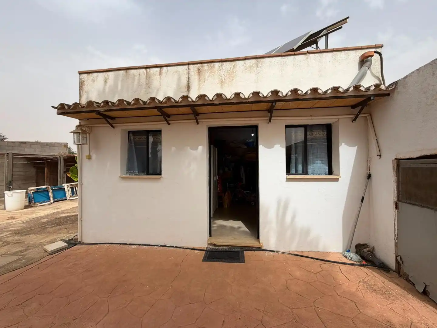 Vista exterior de Finca rústica en venta en Consell con Aire acondicionado, Jardín privado y Terraza