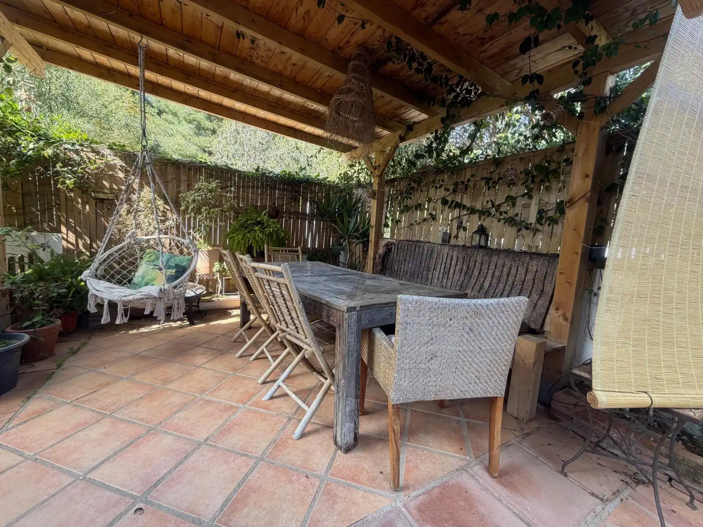 Terrassa de Casa adosada en venda en Marbella amb Jardí privat, Terrassa i Balcó