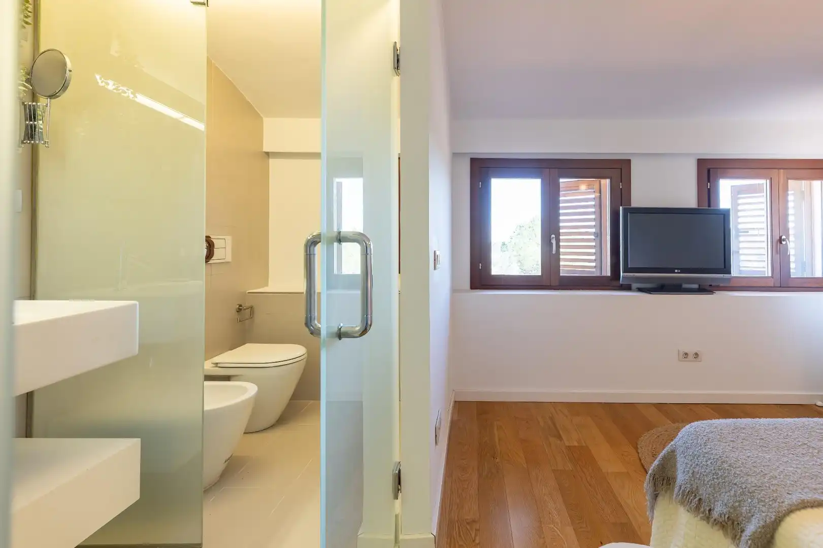 Baño de Casa adosada en venta en Enguera con Calefacción, Terraza y Trastero