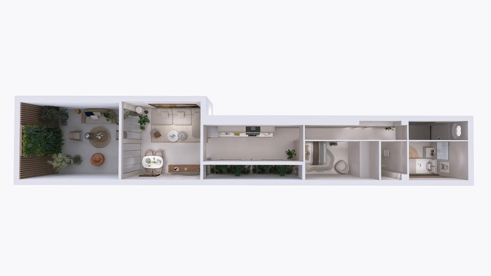 Bedroom of Flat for sale in Barcelona  with Private garden and Terrace