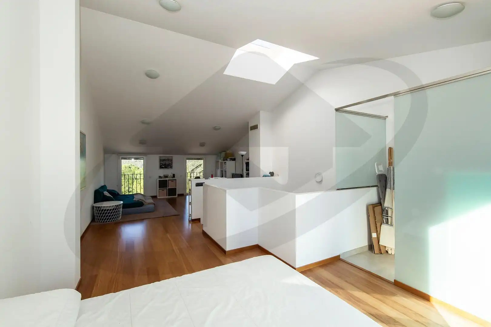 Sala de estar de Casa o chalet en venta en Castellar del Vallès con Aire acondicionado, Trastero y Balcón