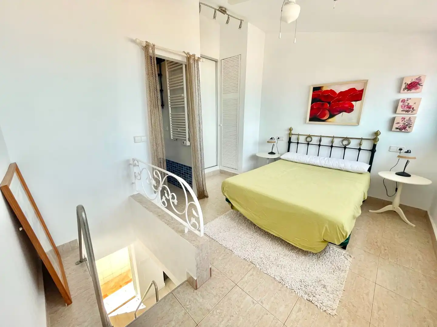 Bedroom of Apartments for rent in Cartagena  with Air Conditioner, Terrace and Furnished
