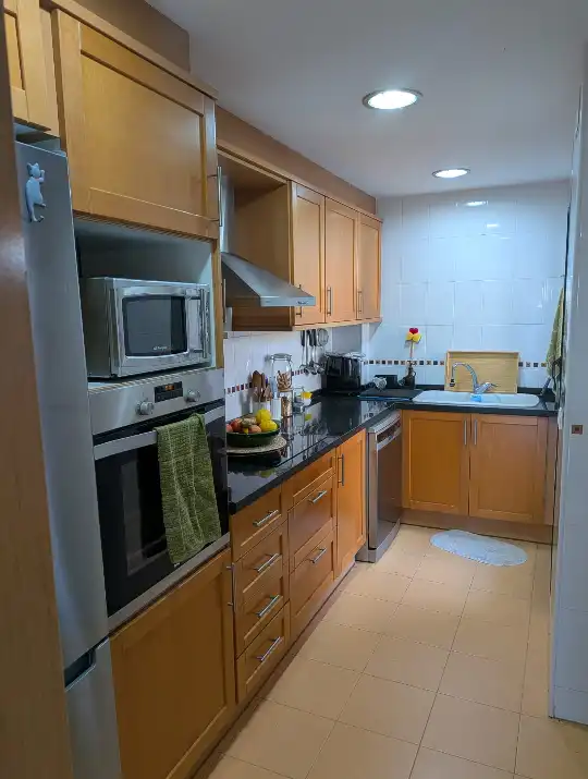 Küche von Dachboden zum Verkauf in Sagunto / Sagunt mit Klimaanlage, Terrasse und Abstellraum