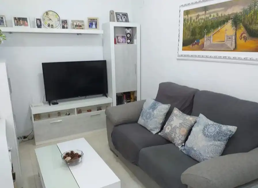 Sala de estar de Apartamento en venta en Biar con Aire acondicionado, Calefacción y Amueblado