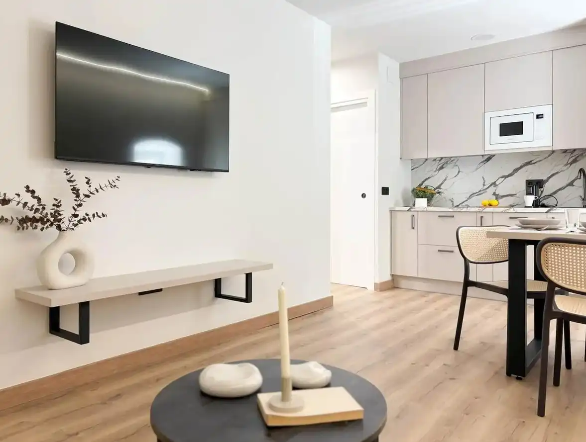 Living room of Flat for rent in Centre - Sant Oleguer