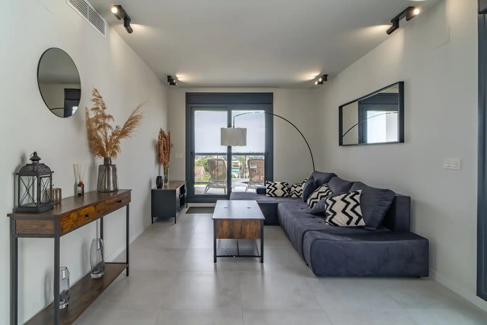 Sala d'estar de Pis en venda en Pilar de la Horadada amb Aire condicionat, Calefacció i Terrassa