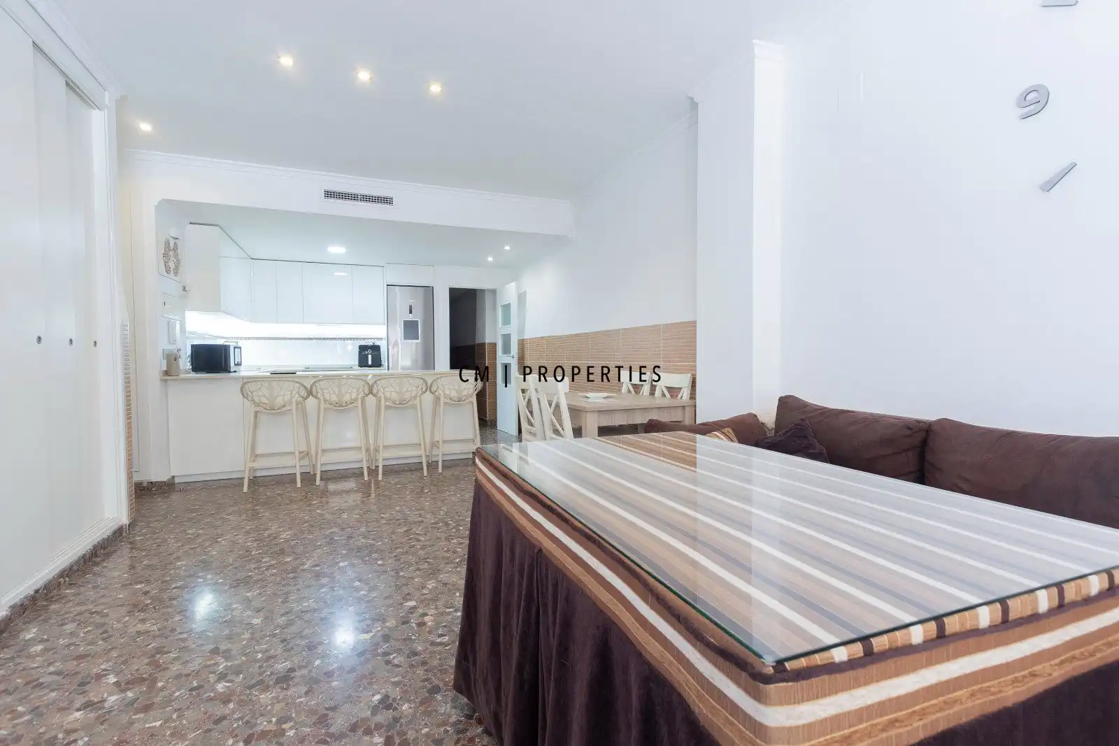 Dining room of Flat for sale in Valencia  with Air Conditioner, Heating and Terrace
