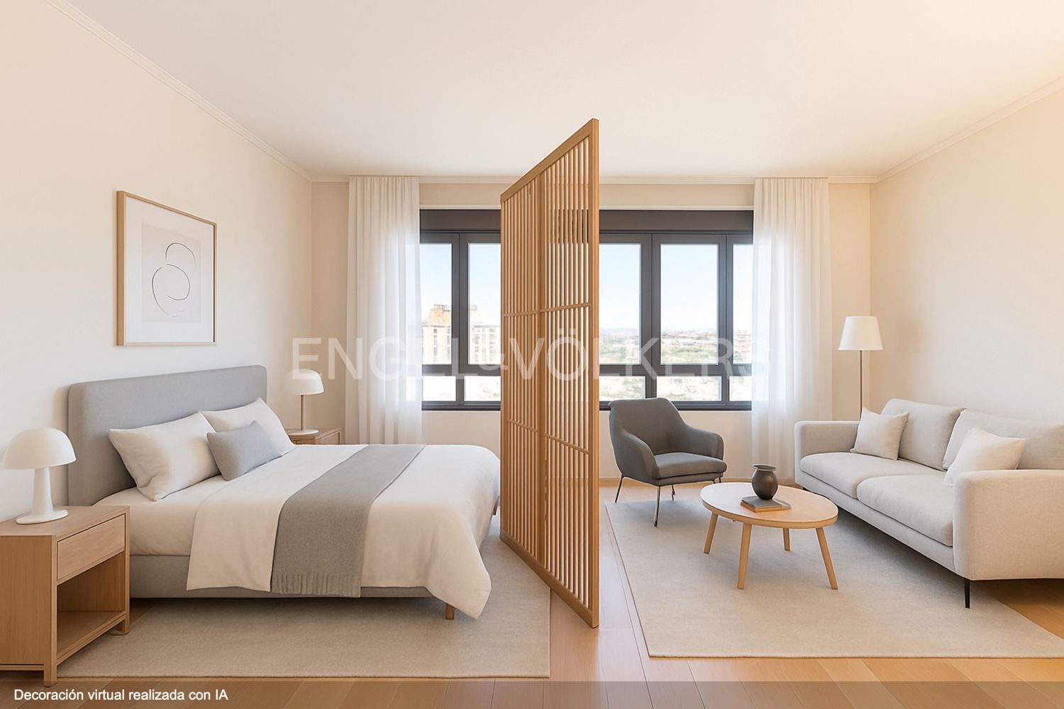 Bedroom of Apartment for sale in  Madrid Capital  with Air Conditioner, Heating and Storage room