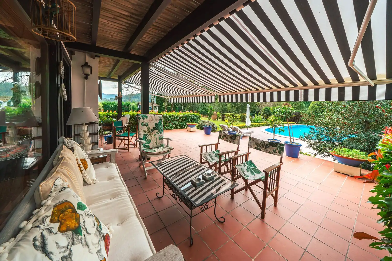 Terraza de Casa o chalet en venta en Fruiz con Aire acondicionado, Calefacción y Jardín privado