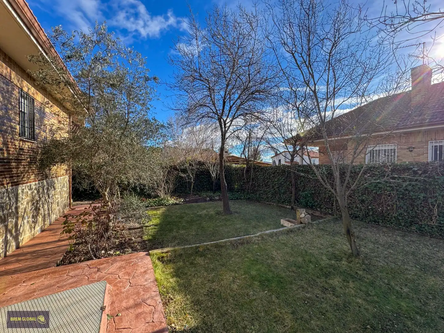 Jardín de Casa o chalet en venta en Lozoyuela-Navas-Sieteiglesias con Jardín privado
