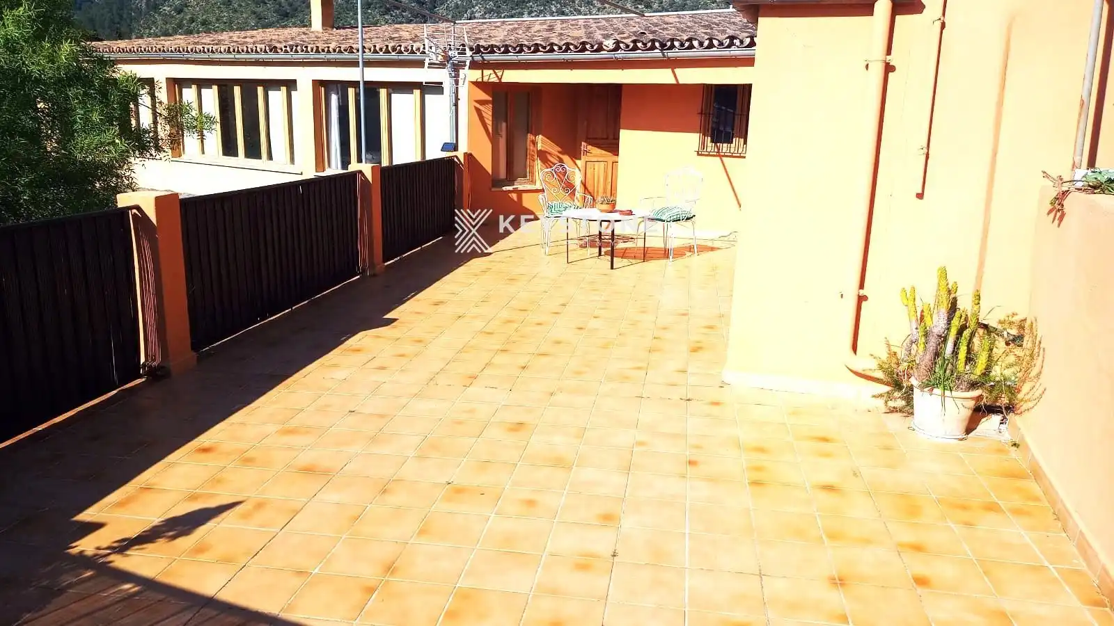 Terraza de Piso de alquiler en Puigpunyent con Aire acondicionado y Terraza
