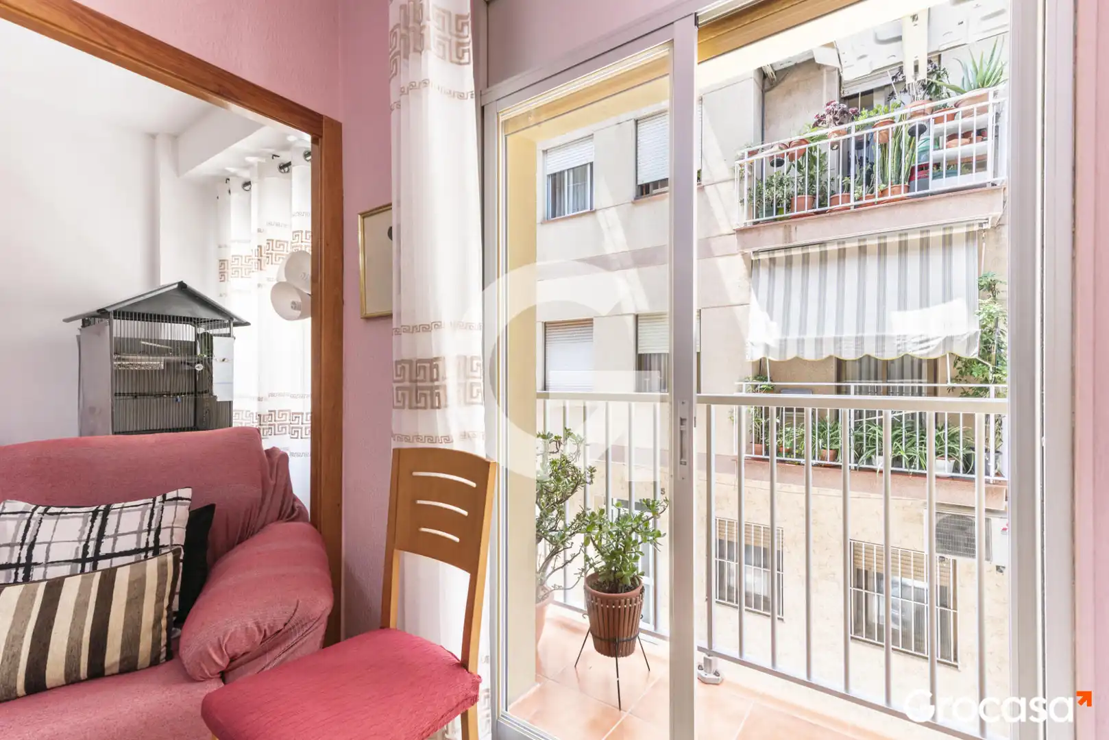 Terrasse von Wohnung zum Verkauf in Sant Joan Despí mit Klimaanlage, Heizung und Balkon