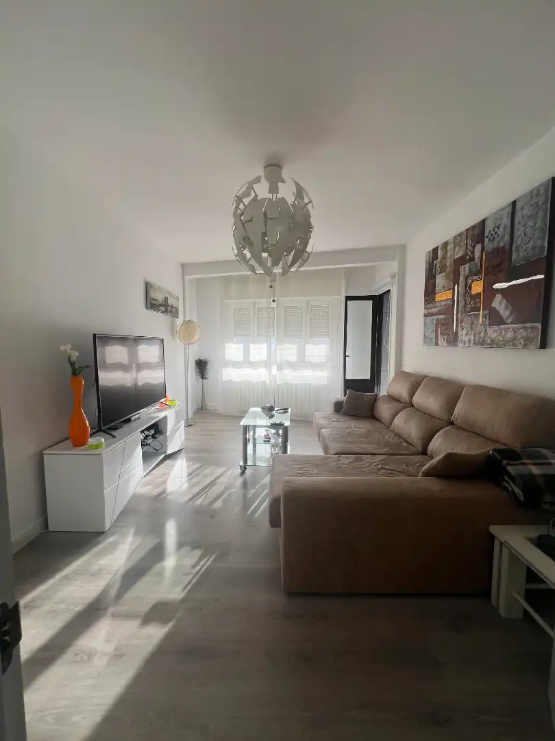 Sala de estar de Piso en venta en Tomelloso con Aire acondicionado, Calefacción y Amueblado