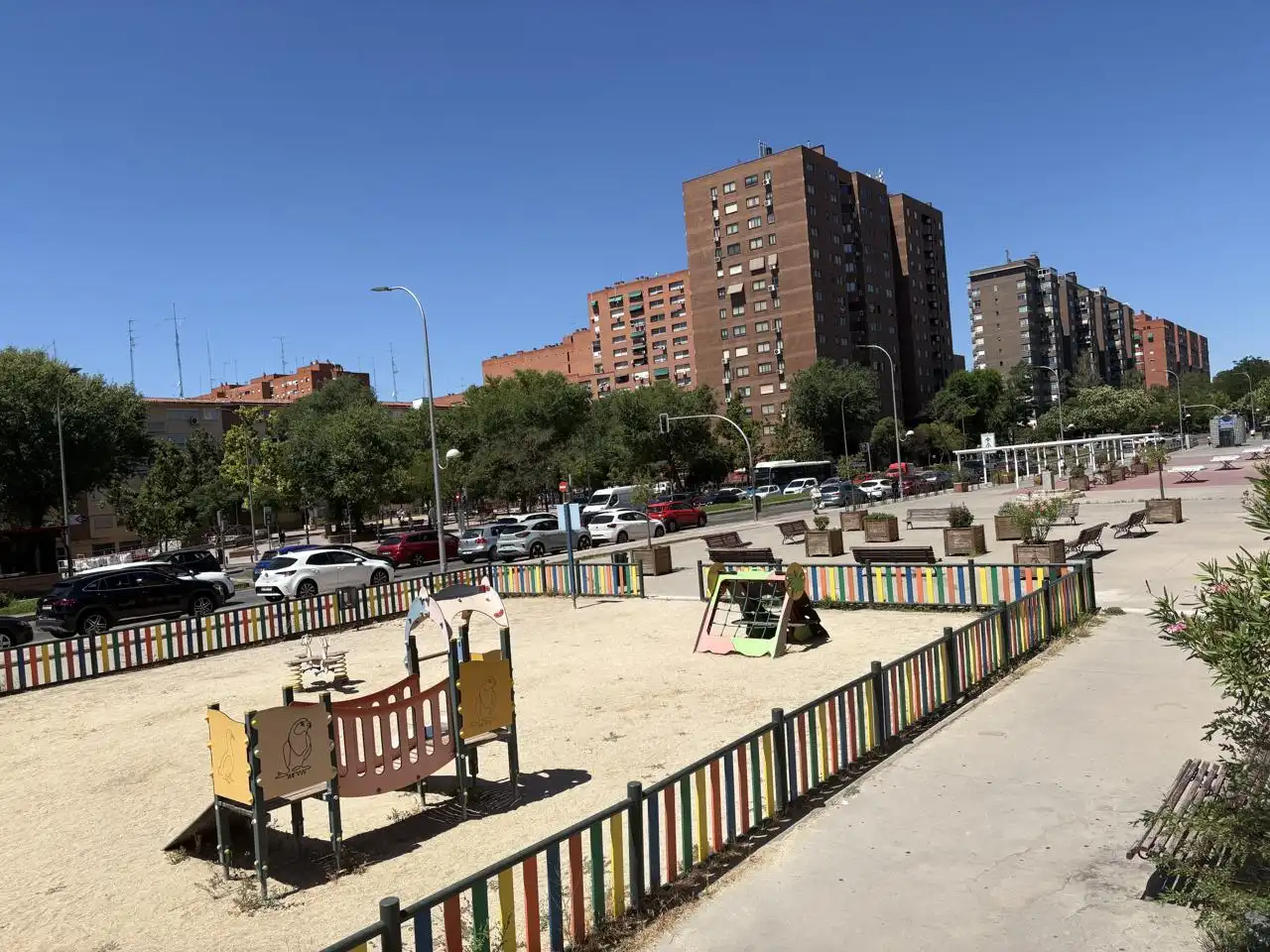 Außenansicht von Maisonette zum Verkauf in Madrid mit Heizung und Parkett