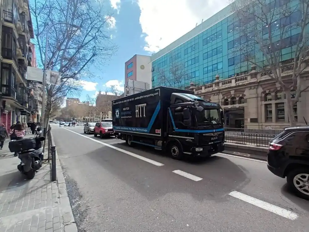 Vista exterior de Garaje en venta en Madrid