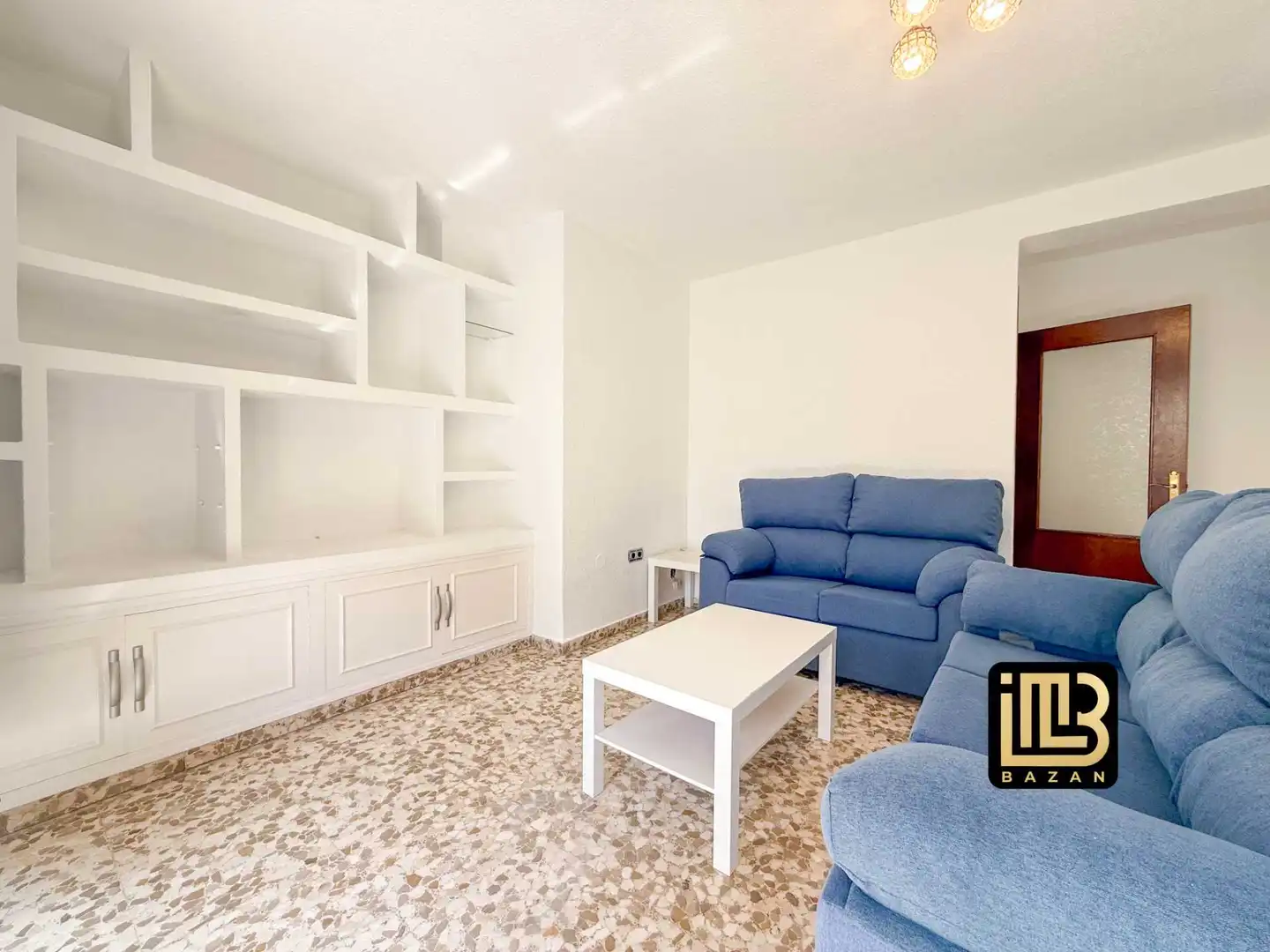 Sala d'estar de Pis de lloguer en Málaga amb Terrassa, Moblat i Forn