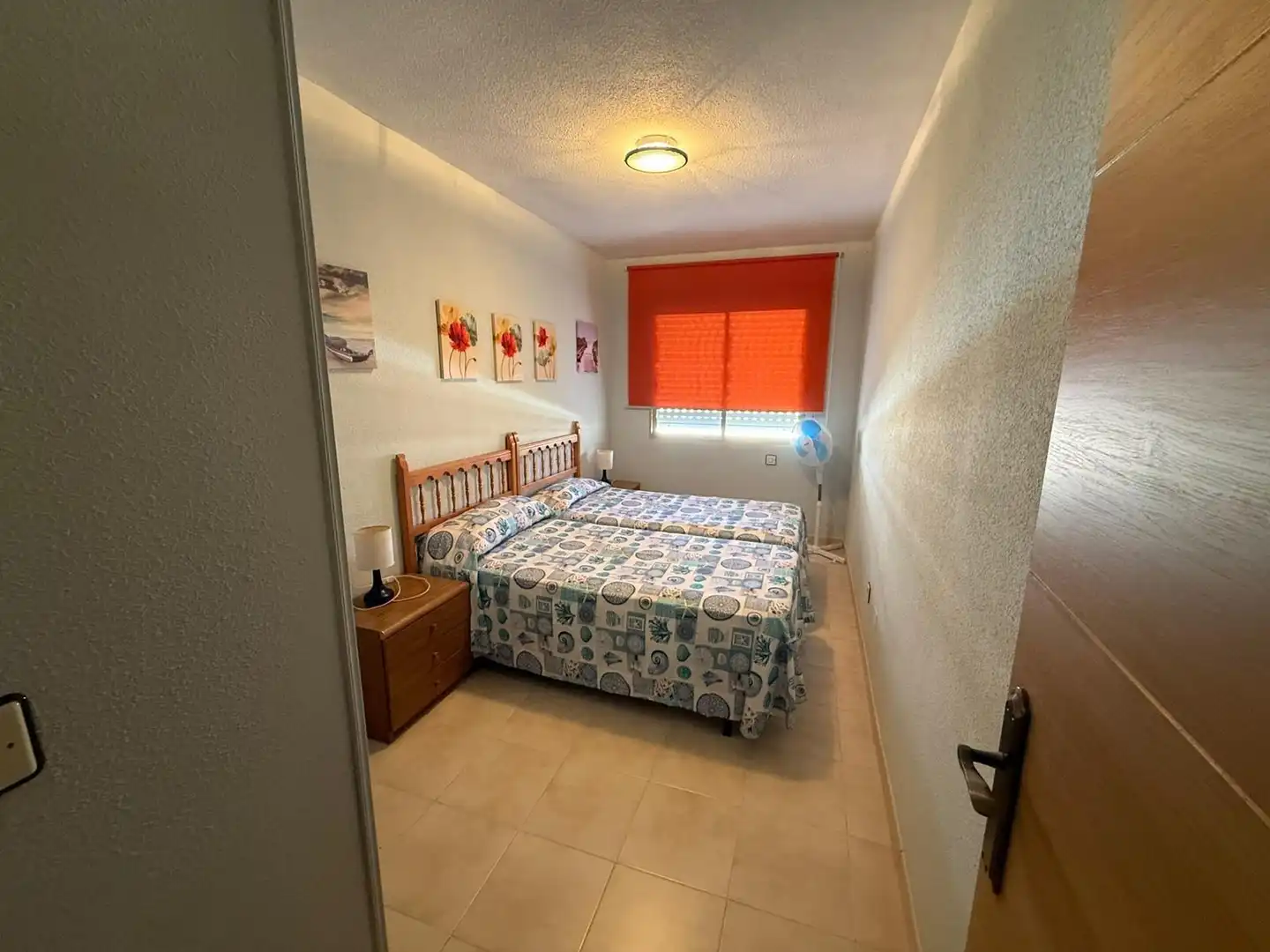 Bedroom of Flat for rent in Los Alcázares  with Terrace, Furnished and Balcony