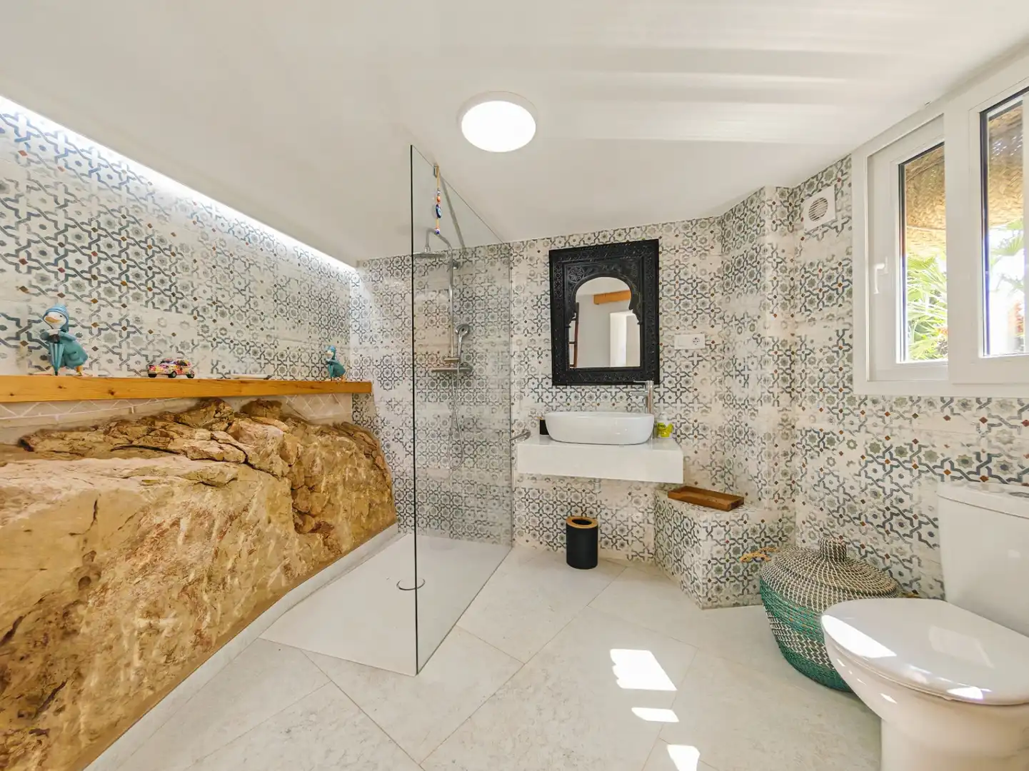 Bathroom of Houses for sale in Dénia  with Air Conditioner, Heating and Terrace