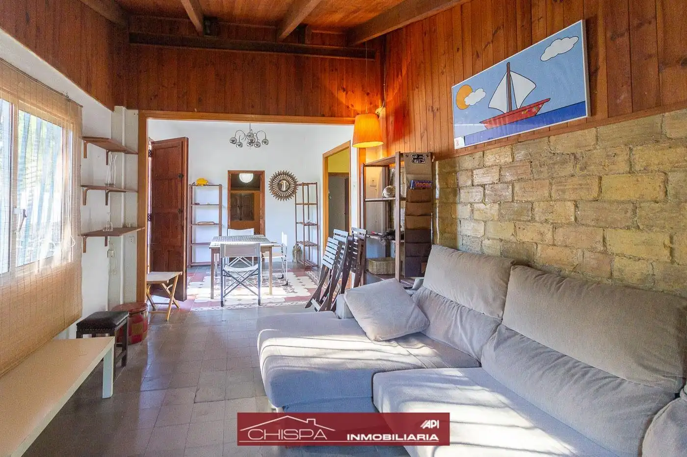 Sala de estar de Casa o chalet en venta en Náquera con Jardín privado, Terraza y Trastero