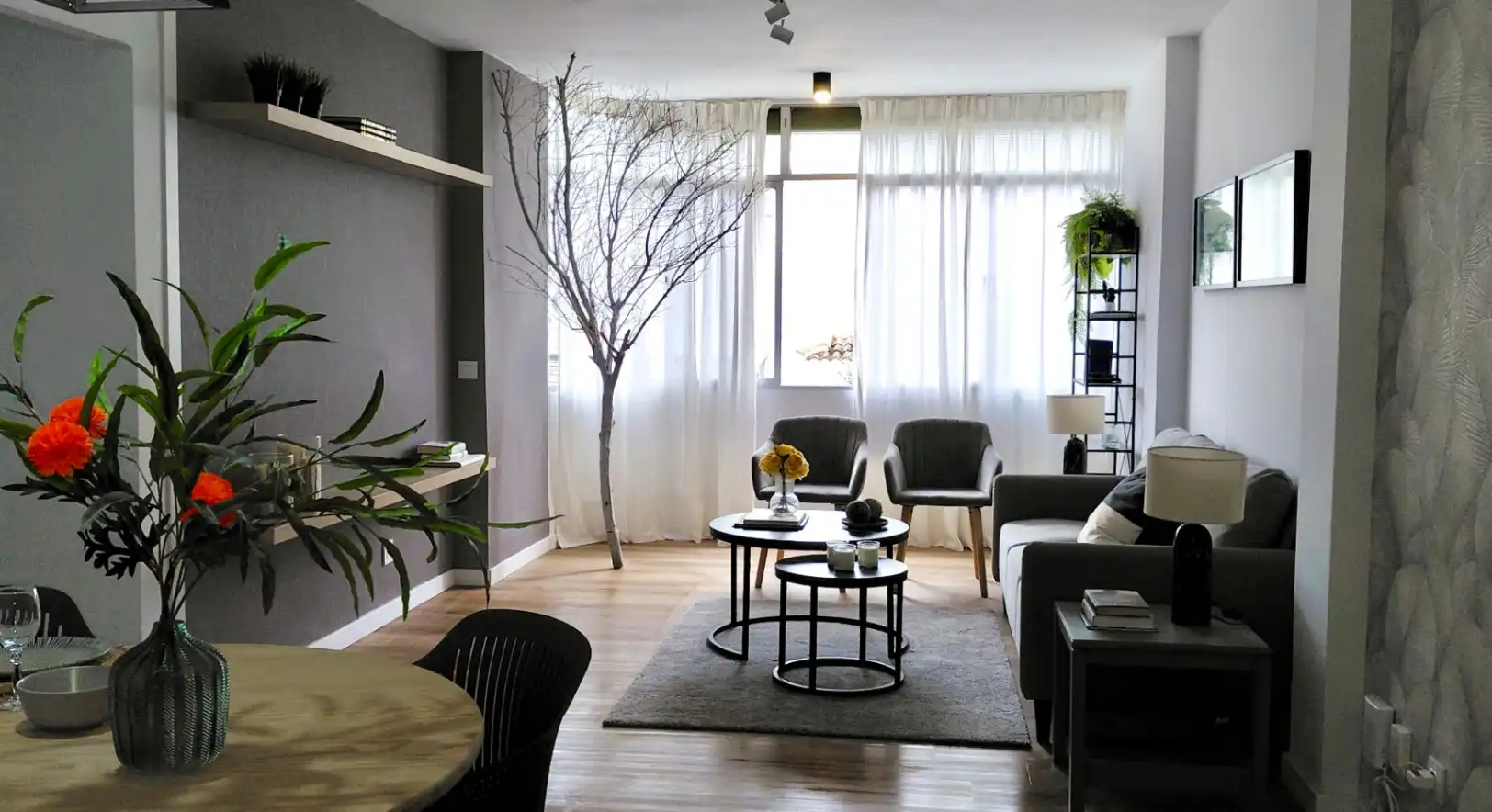 Sala de estar de Piso de alquiler en San Fernando