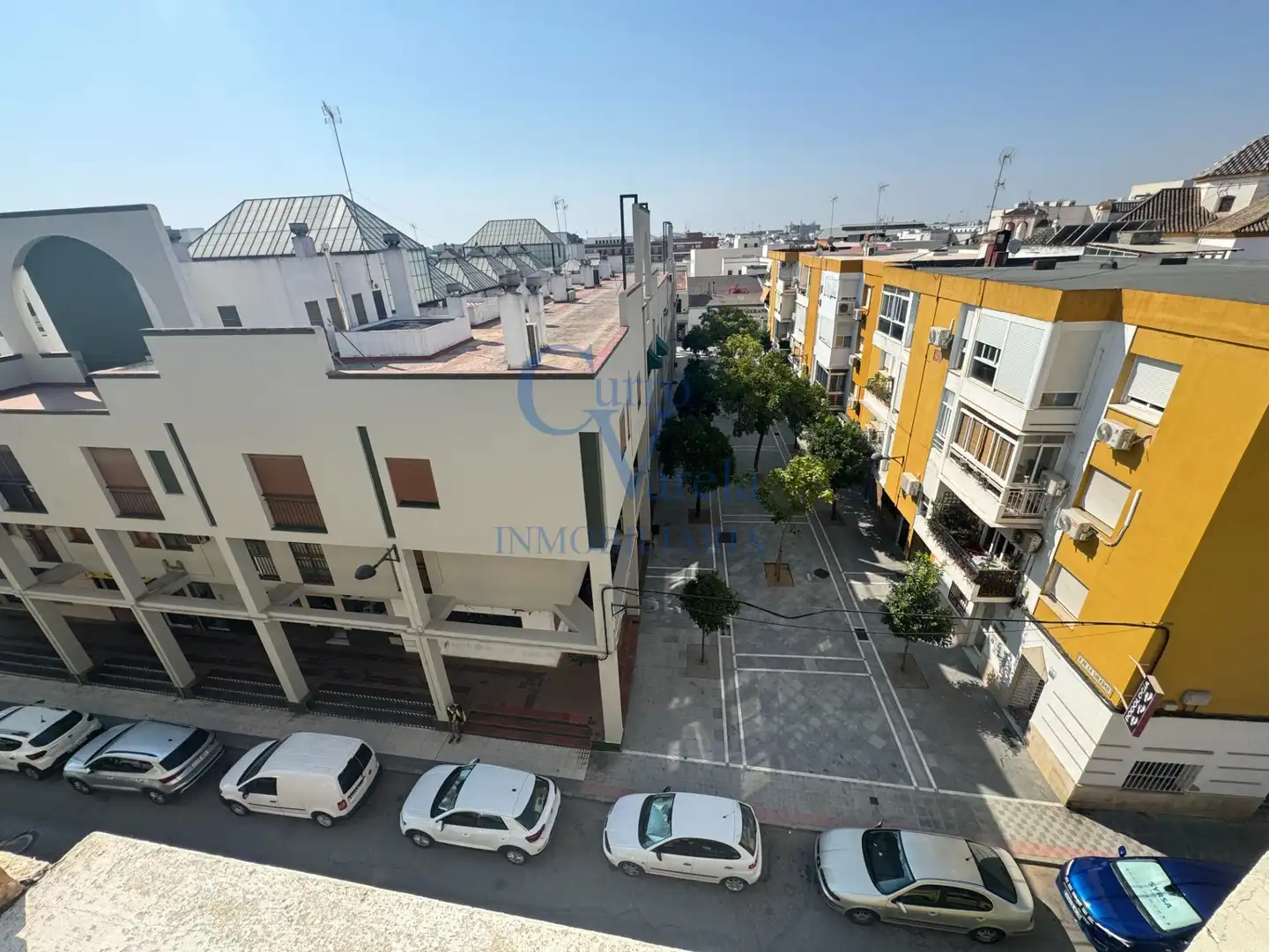 Vista exterior de Pis en venda en Dos Hermanas amb Aire condicionat i Calefacció