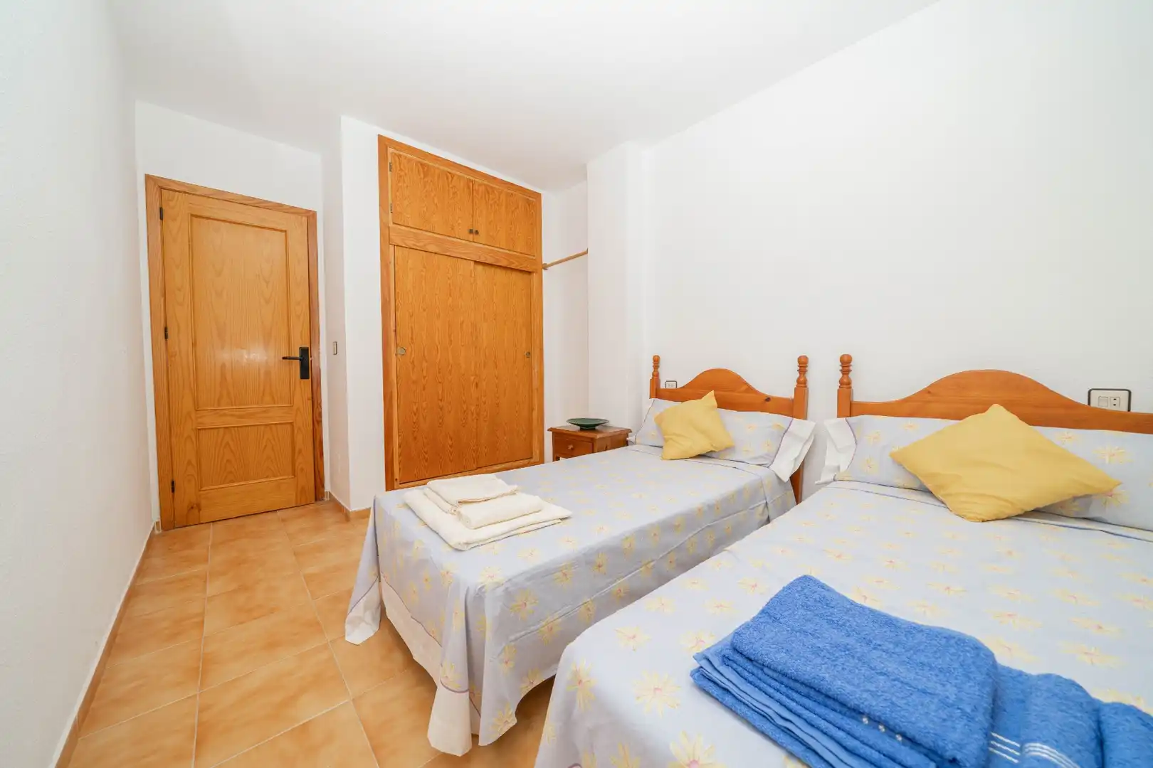 Schlafzimmer von Wohnungen zur Miete in San Javier mit Schwimmbad, Möbliert und Ofen