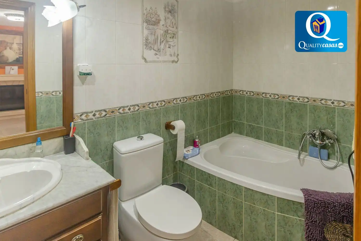 Baño de Dúplex en venta en Jijona / Xixona con Aire acondicionado, Calefacción y Terraza