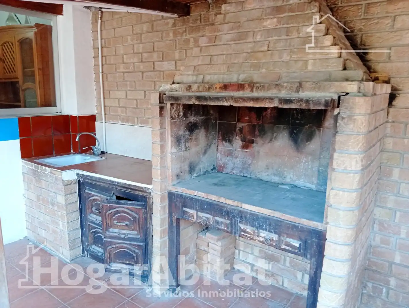 Kitchen of Houses for sale in Castellón de la Plana / Castelló de la Plana  with Air Conditioner, Private garden and Terrace