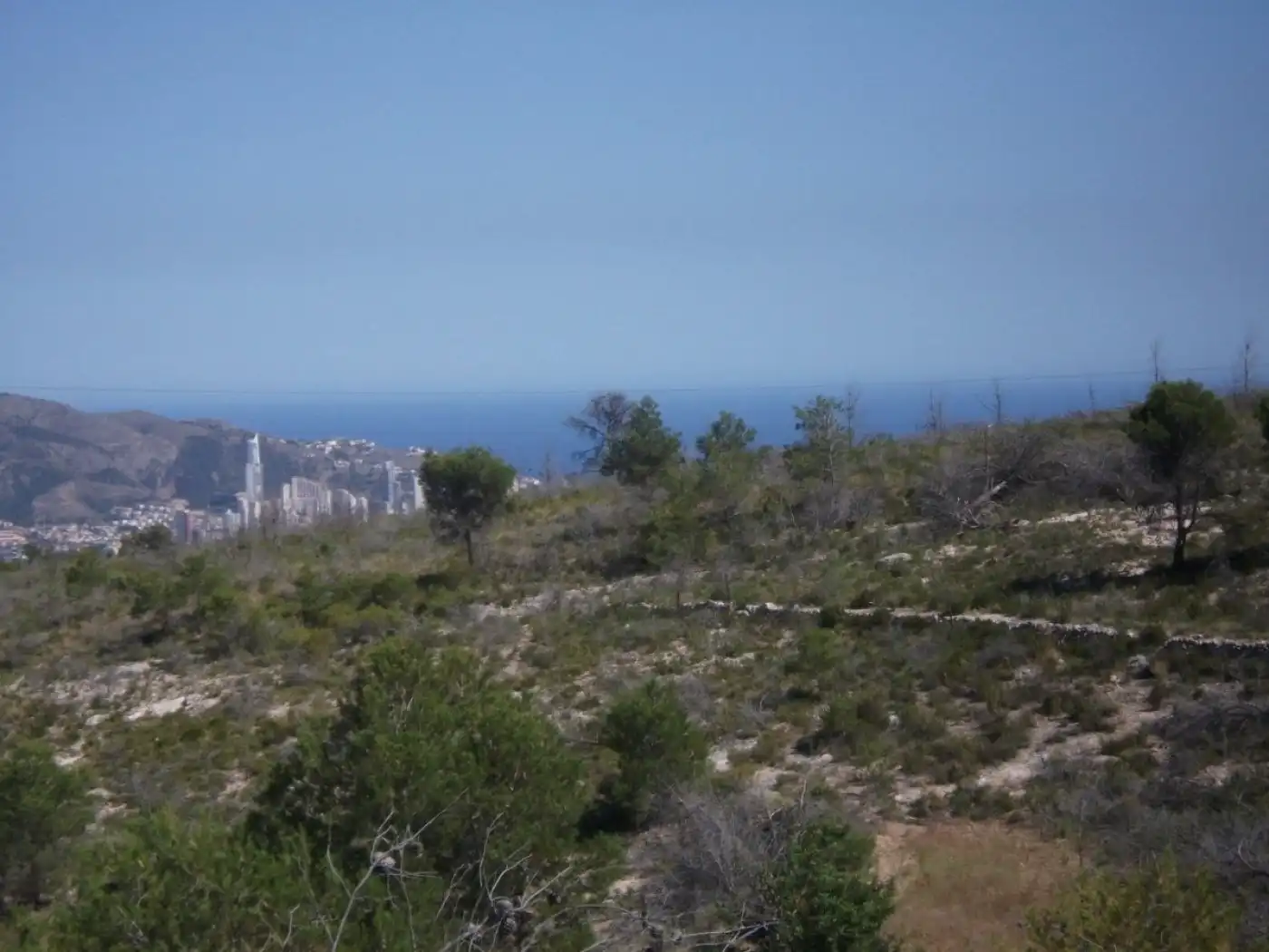 Terrain rustique à vendre à La Nucia Pueblo