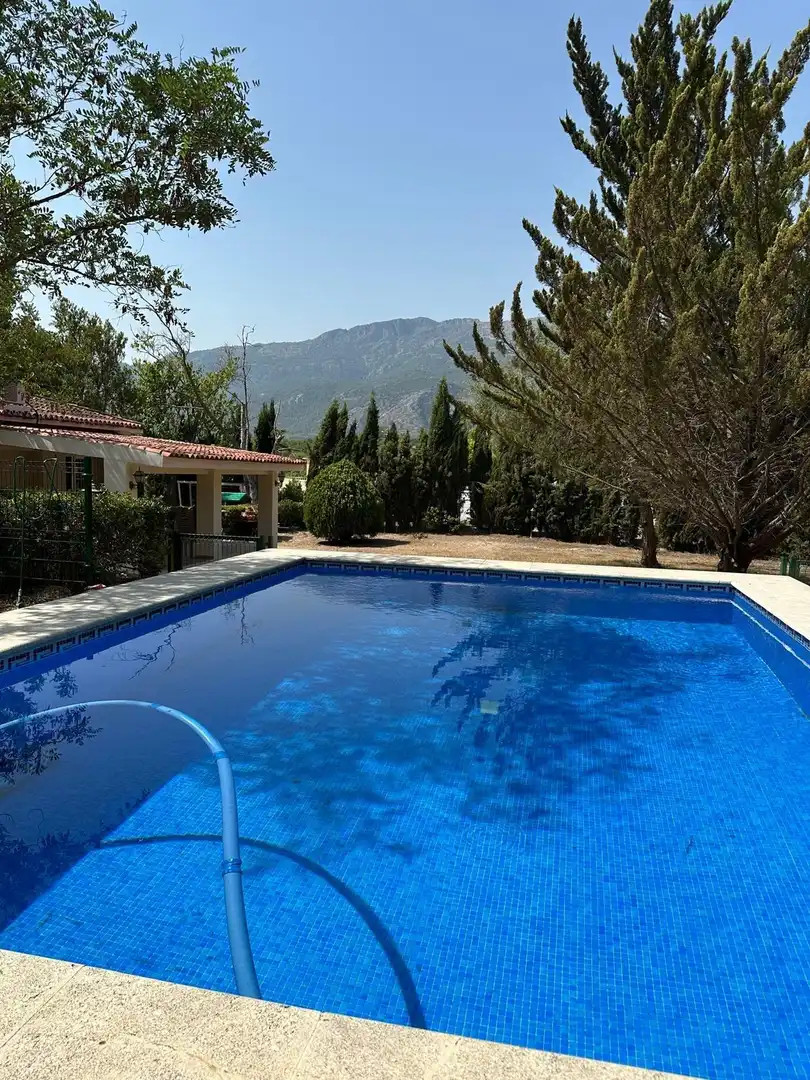 Swimming pool of Houses for sale in Muro de Alcoy  with Heating, Swimming Pool and Furnished