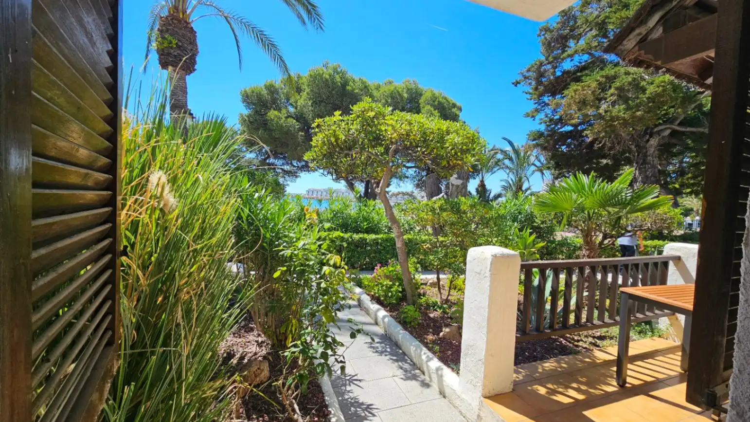 Garden of Apartments for sale in Alcalà de Xivert  with Swimming Pool and Furnished