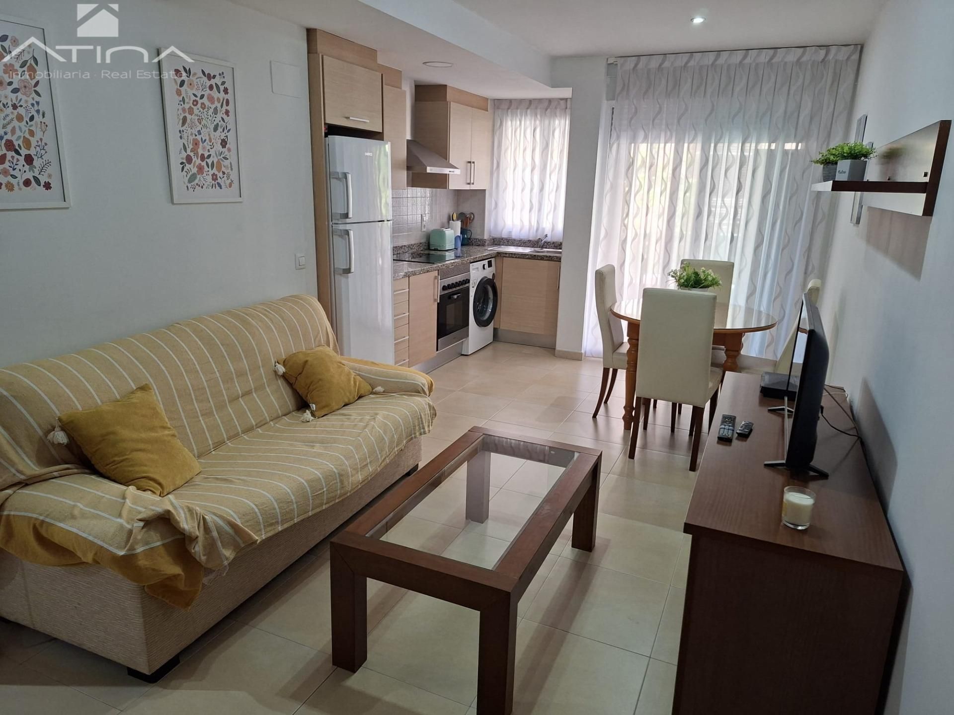 Living room of Flat for sale in Gandia  with Air Conditioner and Balcony