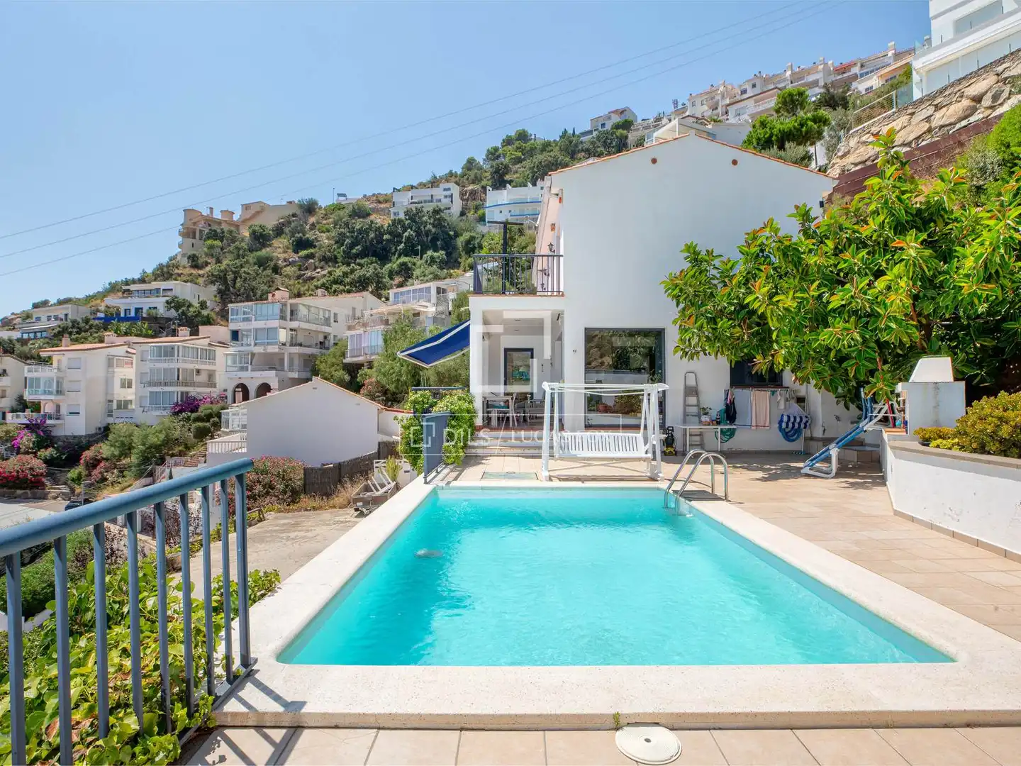 Vista exterior de Casa o chalet en venta en Roses con Calefacción, Jardín privado y Terraza