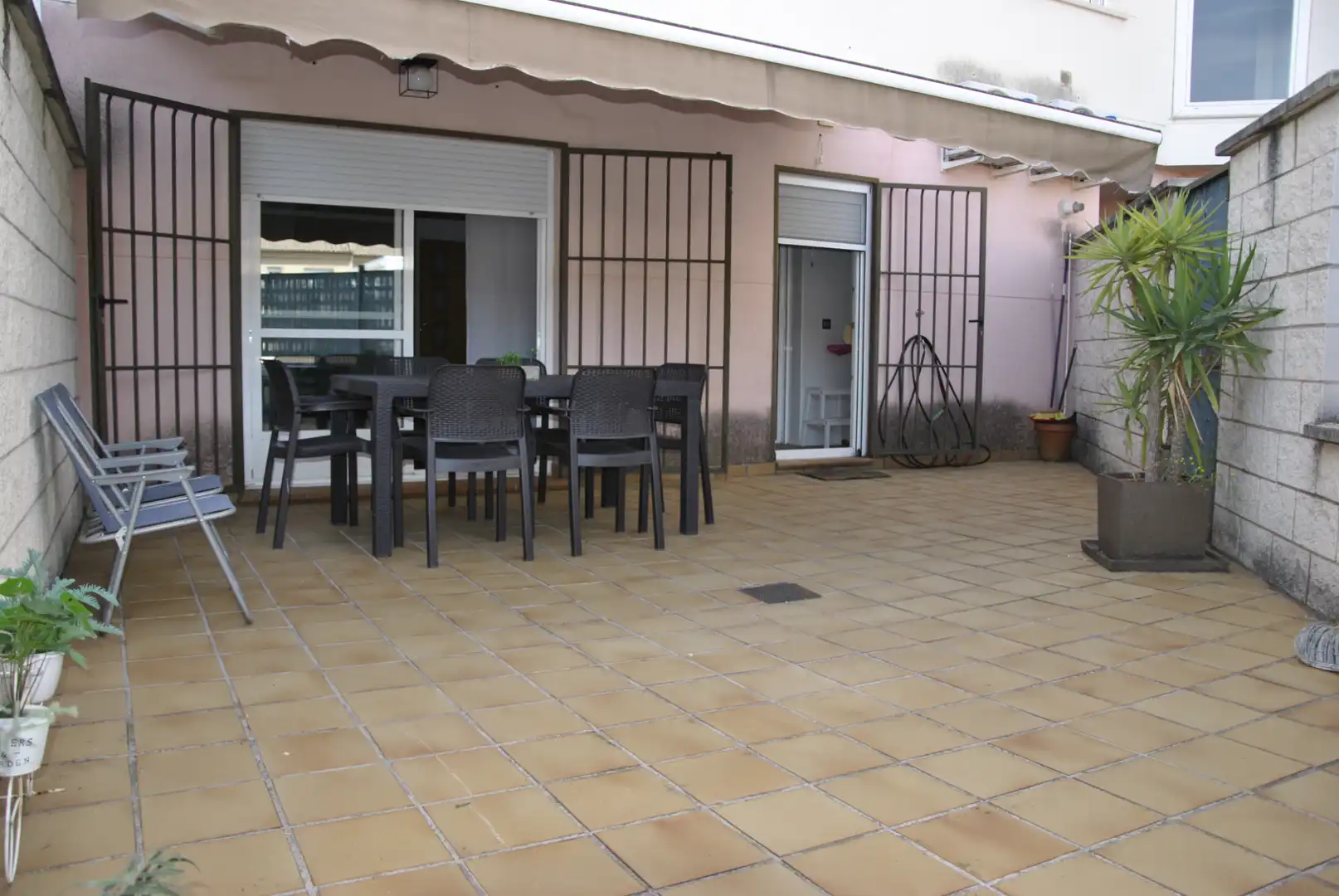 Terraza de Piso de alquiler en Plasencia con Aire acondicionado, Calefacción y Jardín privado